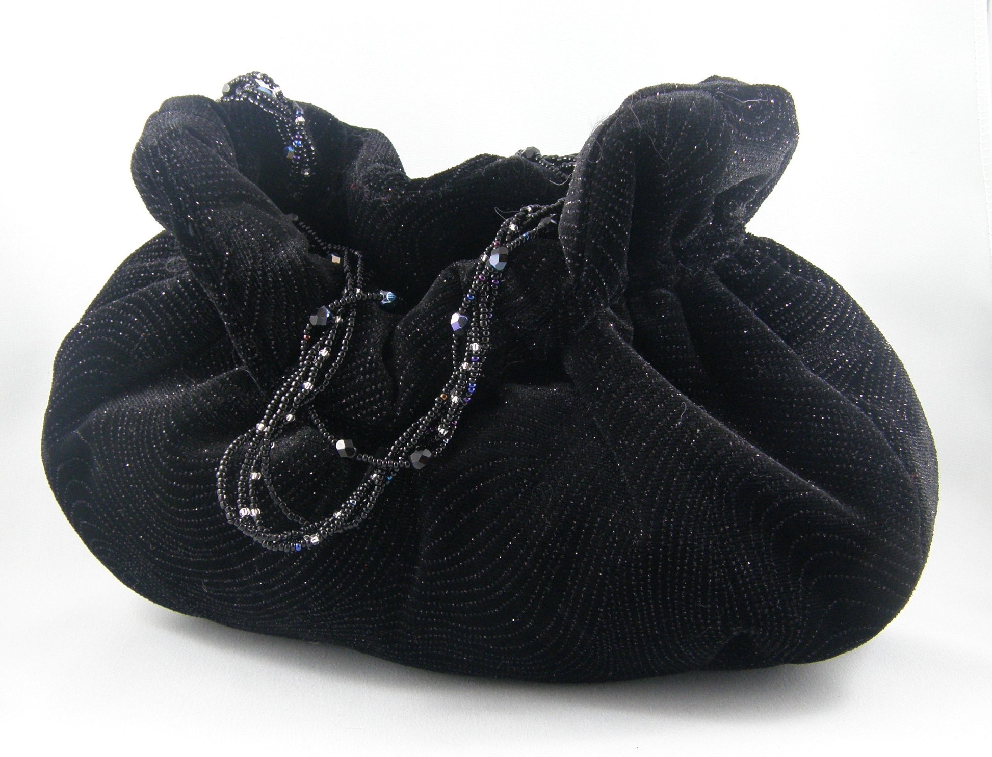 Black and Silver Evening Bag