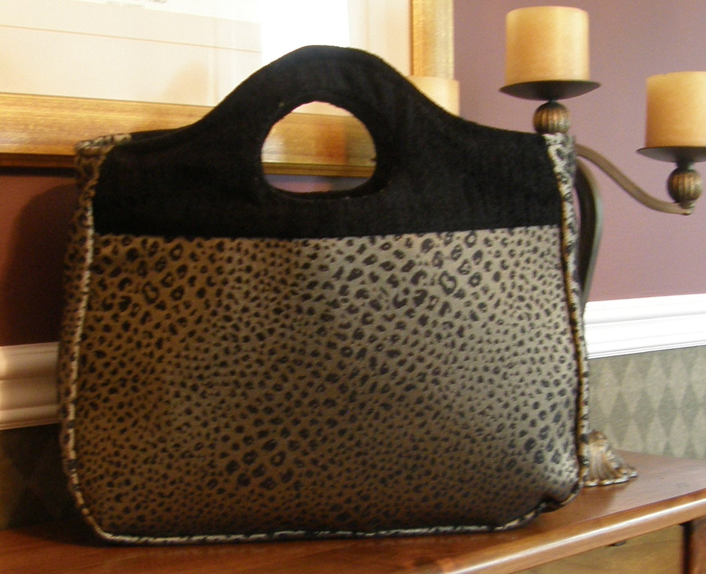 Leopard Print Tote