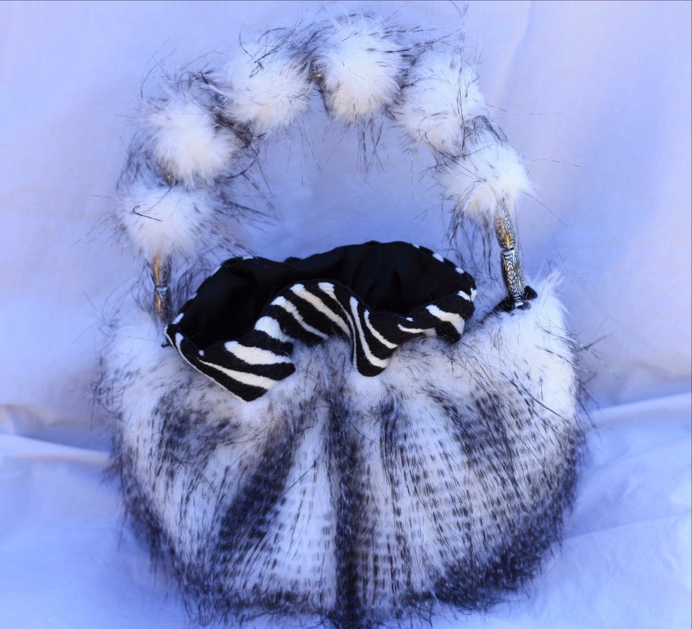 Black and White Evening Bag