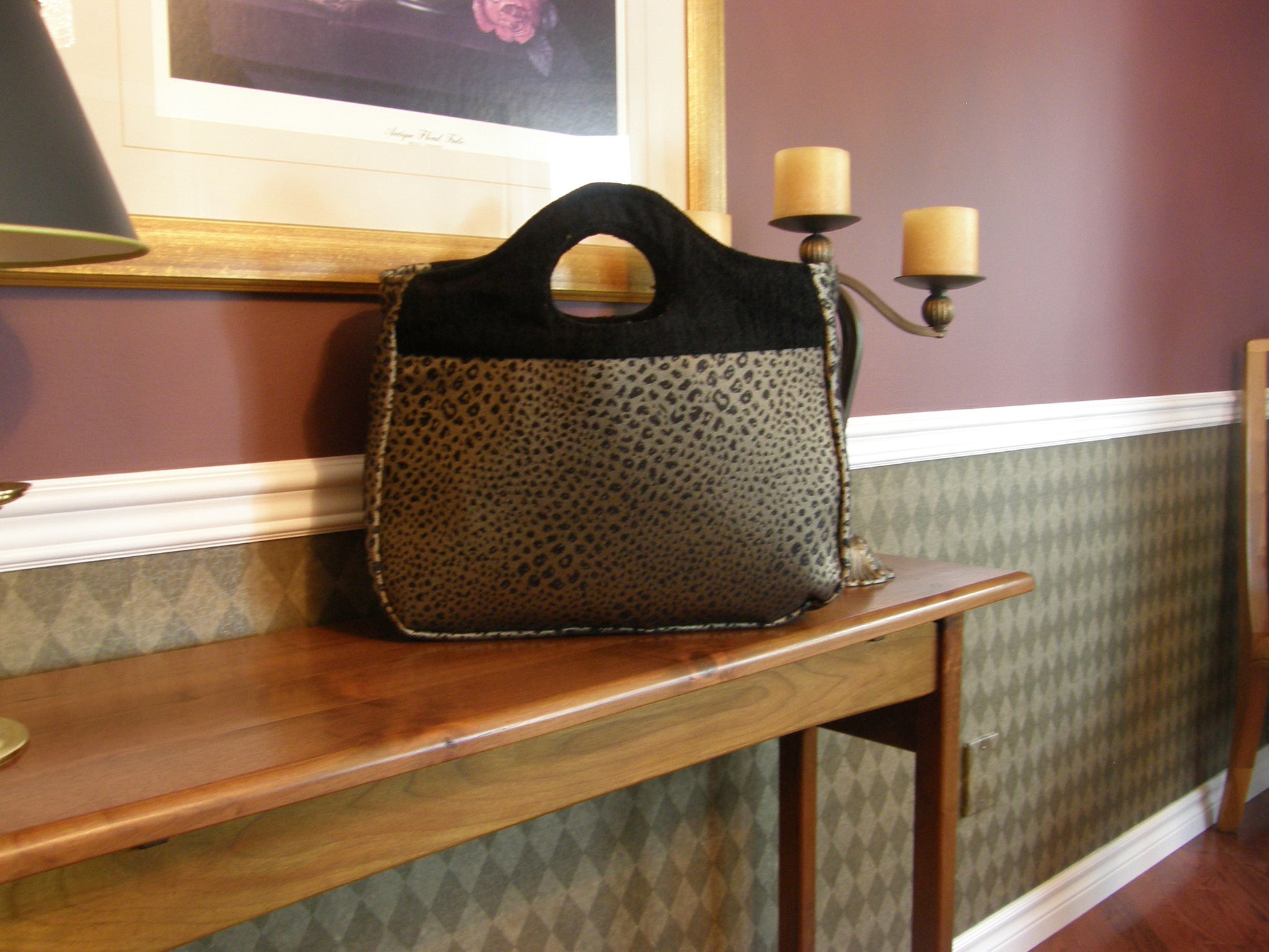Leopard Print Tote