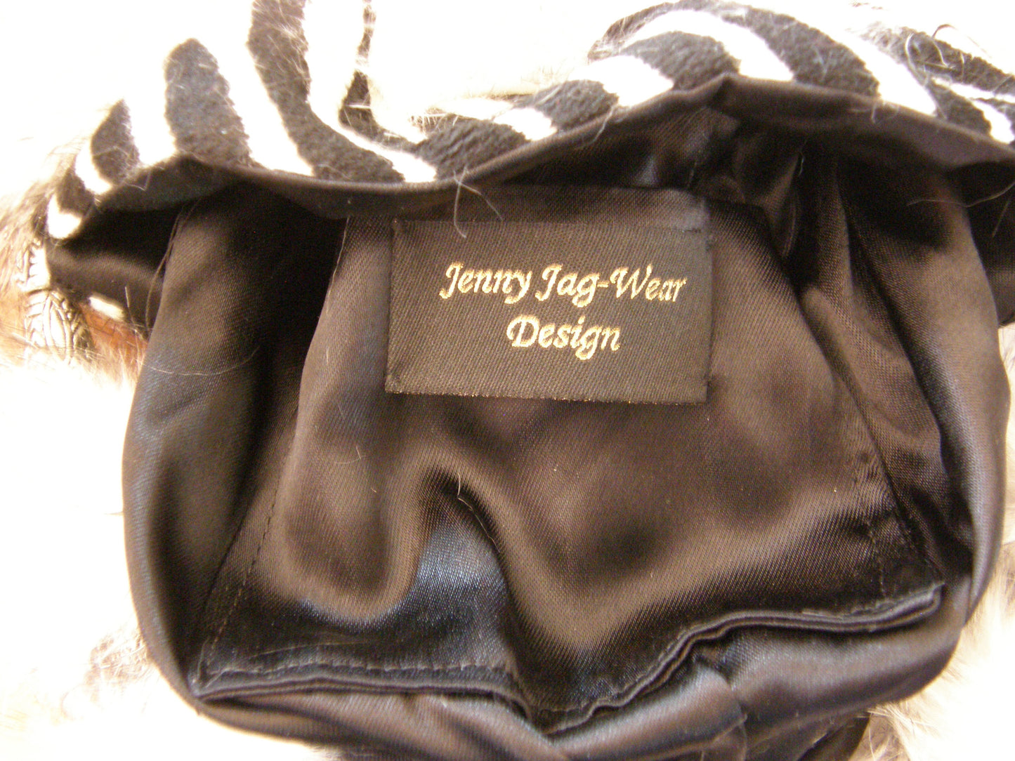 Black and White Evening Bag