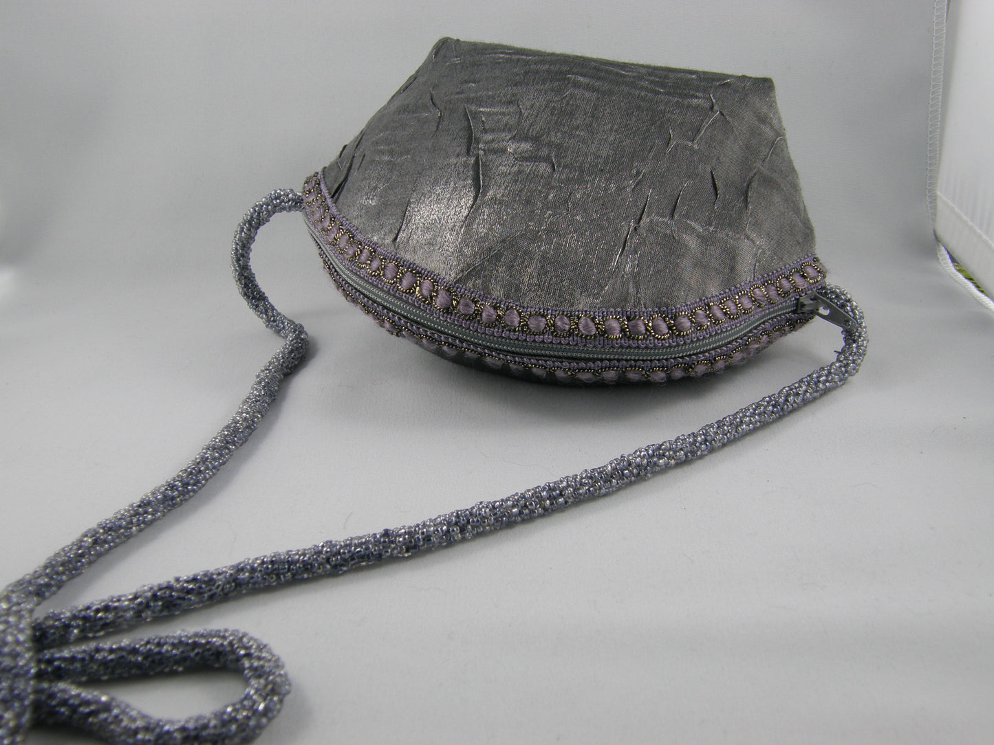 Grey Evening Bag