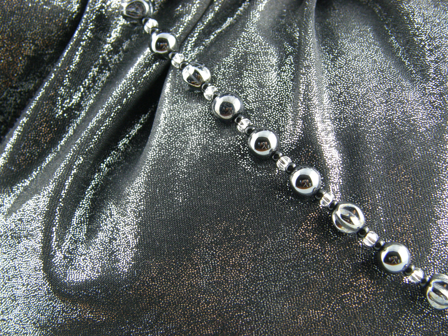 Silver Evening Bag