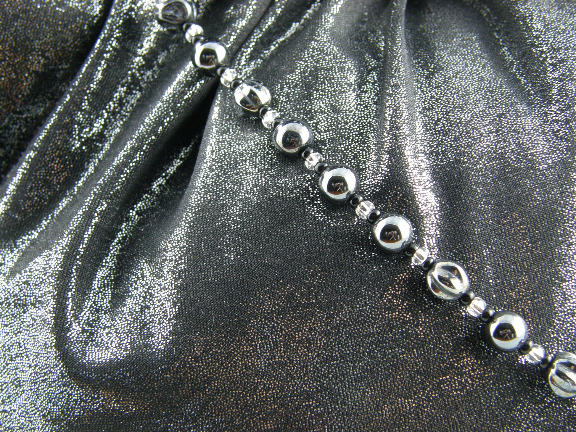 Silver Evening Bag