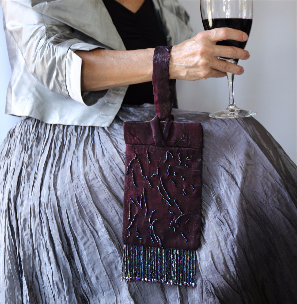 Plum 2025 evening bag
