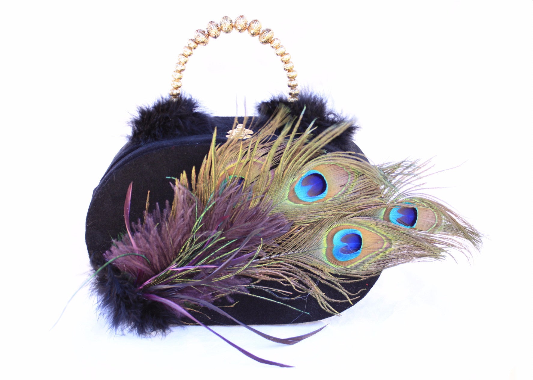 Peacock evening bag online