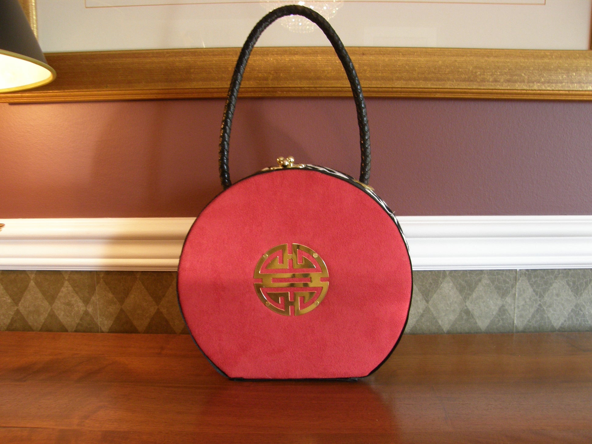 Red and Black Purse