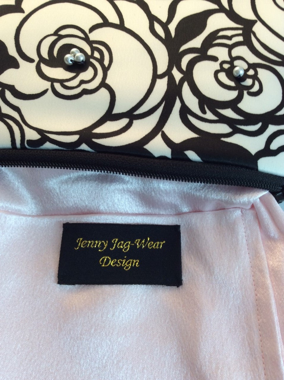 Black and White Evening Bag